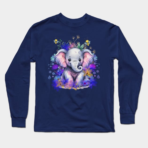 Alzheimer's Awareness Long Sleeve T-Shirt by tamdevo1